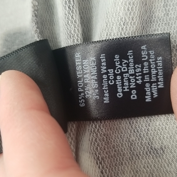 Agnes & Dora SZ Large Cardigan Gray Camo Super Soft Lightweight Long Button Up - Picture 7 of 8